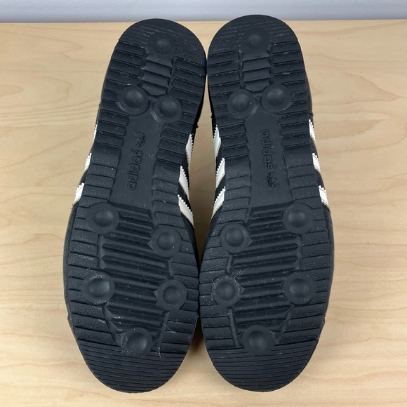 Adidas Youth Kids Size 5.0 (W6.0) Dragon Black & White Low Top Athletic Shoes - Picture 8 of 10